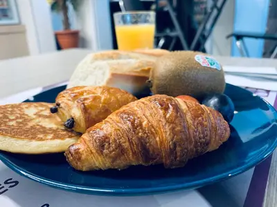 Nourriture dans l'hôtel ou à proximité