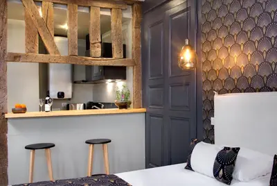 Un ou plusieurs lits dans un hébergement de l'établissement Maison des Ducs