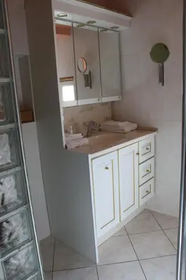 Salle de bains dans l'établissement les agnates