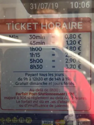 Plan de l'établissement Le Devosge