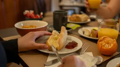 Nourriture dans l'hôtel ou à proximité