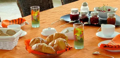 Nourriture dans le B&B/chambre d'hôtes ou à proximité