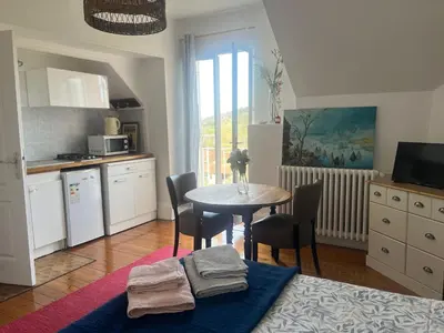Cuisine ou kitchenette dans l'établissement LA ROSERAIE DE ST REMY
