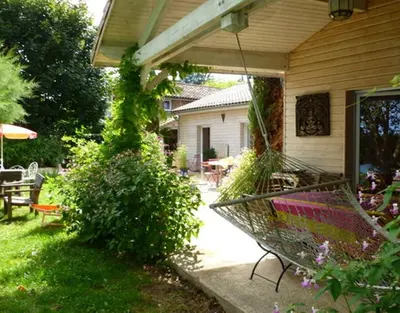 Jardin de l'établissement Chambre d'hôtes Au Fil de l'Eau