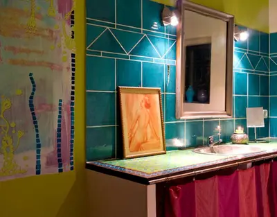 Salle de bains dans l'établissement Chambre d'hôtes Au Fil de l'Eau