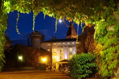Jardin de l'établissement Demeures & Châteaux - Hôtel Greuze & Spa Tournus
