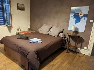 Un ou plusieurs lits dans un hébergement de l'établissement Gîte Pierre et Marie