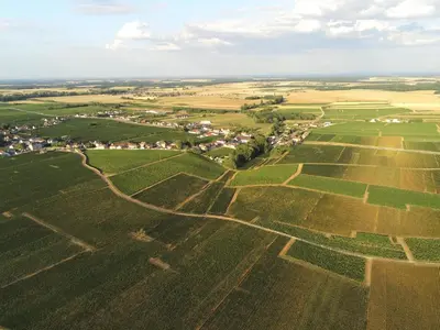 Paysage naturel près de la maison d'hôtes