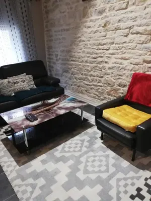 Coin salon dans l'établissement Rose dor