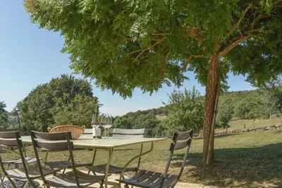 Paysage naturel près de la maison de vacances