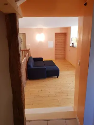Un ou plusieurs lits dans un hébergement de l'établissement Gîte Micha