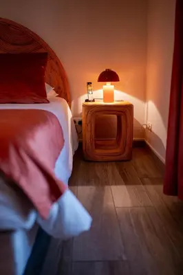 Un ou plusieurs lits dans un hébergement de l'établissement Domaine de Bersaillin