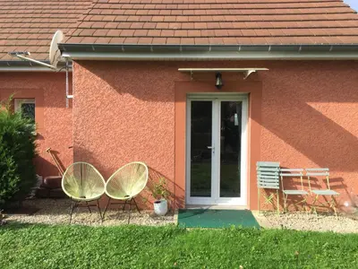 Jardin de l'établissement Maison à la Campagne à 2km du Circuit de Bresse