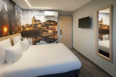 Un ou plusieurs lits dans un hébergement de l'établissement Sure Hotel by Best Western Dole