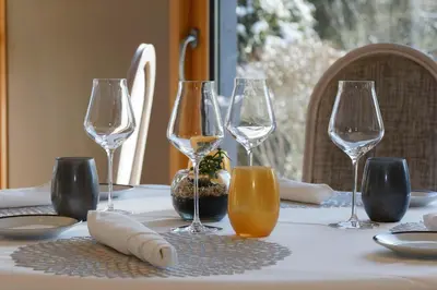 Boissons dans l'établissement Hotel-restaurant Les Caudalies