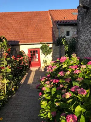 Jardin de l'établissement Gîte de la moinette