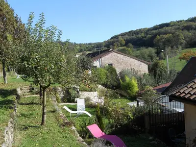 Jardin de l'établissement Le Verger Sous Les Vignes