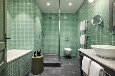 Salle de bains dans l'établissement COMO Le Montrachet