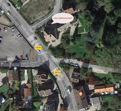 Quartier de l'appartement ou autre quartier proche