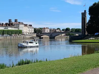 Vue sur la rivière ou le fleuve situé(e) à proximité de la maison de vacances