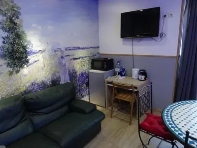 Télévision ou salle de divertissement dans l'établissement Datcha Bourguignonne, Chambres & Gîte