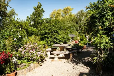 Jardin de l'établissement Manoir-de-Sagy