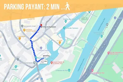 Plan de l'établissement Appartement Spa - NAHLEO Industriel