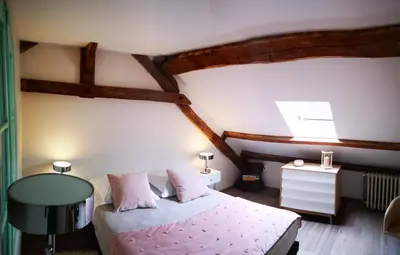 Un ou plusieurs lits dans un hébergement de l'établissement Ancien moulin Créancey