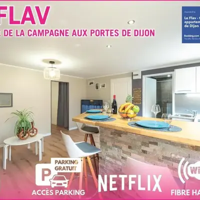 Le Flav - Charmant appartement à 10 mn de Dijon