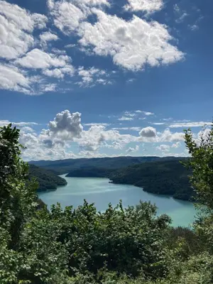 Paysage naturel près de la maison de vacances