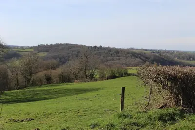 Paysage naturel près de la maison de vacances