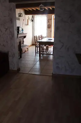 Cuisine ou kitchenette dans l'établissement Les Riquets