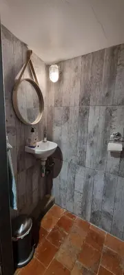 Salle de bains dans l'établissement Il était une fois... le gite