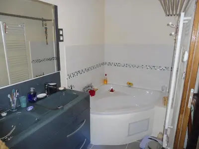 Salle de bains dans l'établissement Chambre d'hôtes des 3 ifs