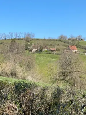 Paysage naturel près de la maison de vacances