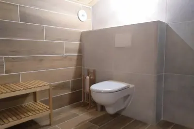 Salle de bains dans l'établissement Gîte Mamie Cocotte