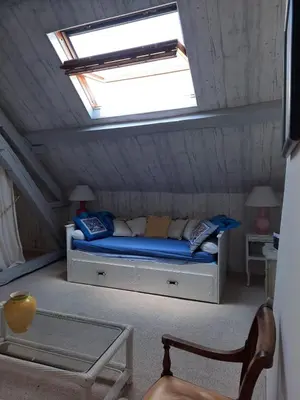 Un ou plusieurs lits dans un hébergement de l'établissement Le Gîte De L'Ouche Charlot