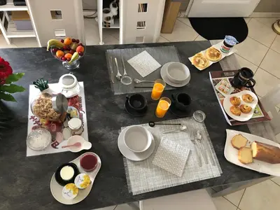 Nourriture dans le B&B/chambre d'hôtes ou à proximité