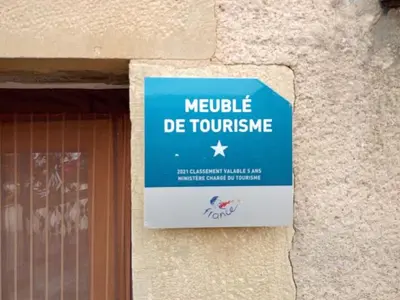 Certificat, récompense, panneau ou autre document affiché dans l'établissement Appartement dans le Morvan 16 min de l'autoroute