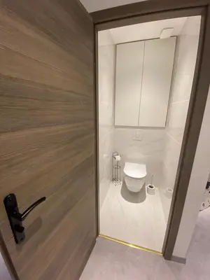 Salle de bains dans l'établissement Le Duplex St Nicolas