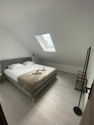 Un ou plusieurs lits dans un hébergement de l'établissement Le Duplex St Nicolas