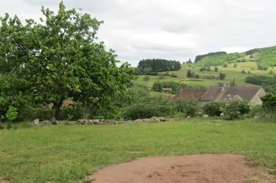Paysage naturel près de la maison de vacances
