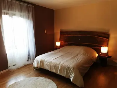 Un ou plusieurs lits dans un hébergement de l'établissement Gîte des 3 vallées