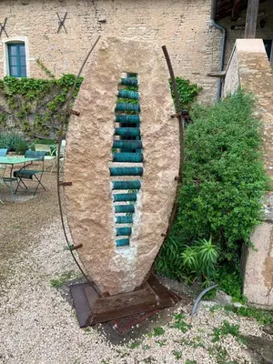 Jardin de l'établissement Les Maisons Vigneronnes