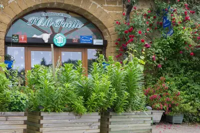 Jardin de l'établissement Chambres d'Hôtes Pom' Paille
