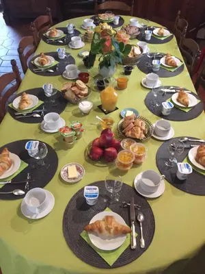 Nourriture dans le B&B/chambre d'hôtes ou à proximité