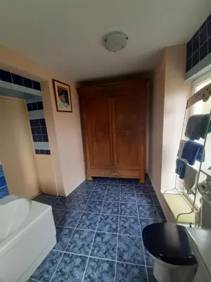 Salle de bains dans l'établissement La Coutrotte Becquine
