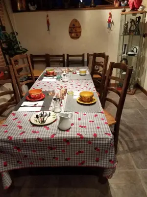 Nourriture dans le B&B/chambre d'hôtes ou à proximité