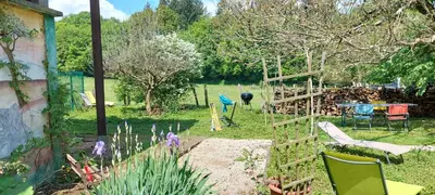 Jardin de l'établissement GITE COEUR DE NATURE