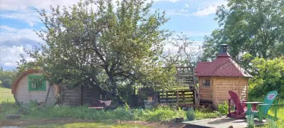 Jardin de l'établissement GITE COEUR DE NATURE